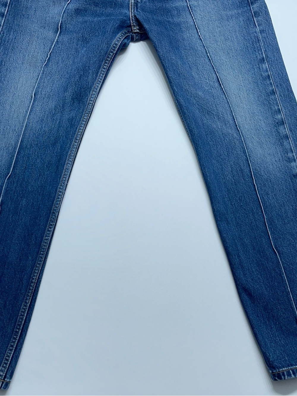 Levi’s 505 Jeans Mens 36x30 Blue Denim Custom Bead - Picture 5 of 16